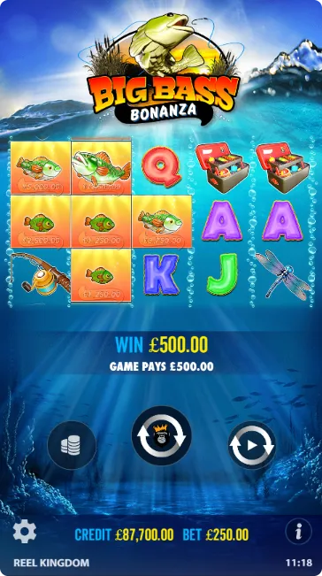 Play game Big Bass Bonanza