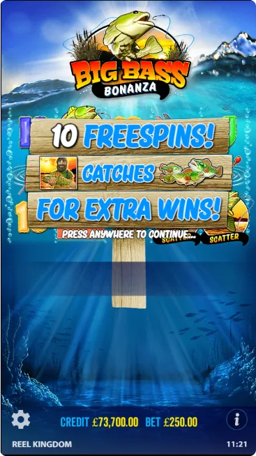 Big Bass Bonanza Play Slot